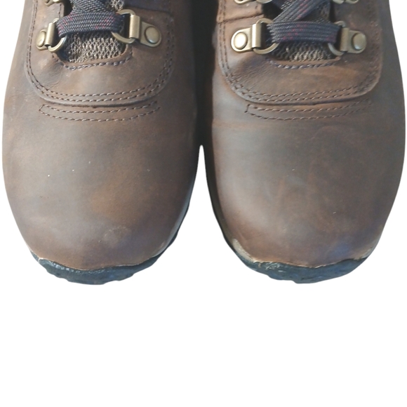 Timberland Norwood Mid Hiking Boot Distressed Brown Waterproof Leather size 10 - Picture 4 of 12